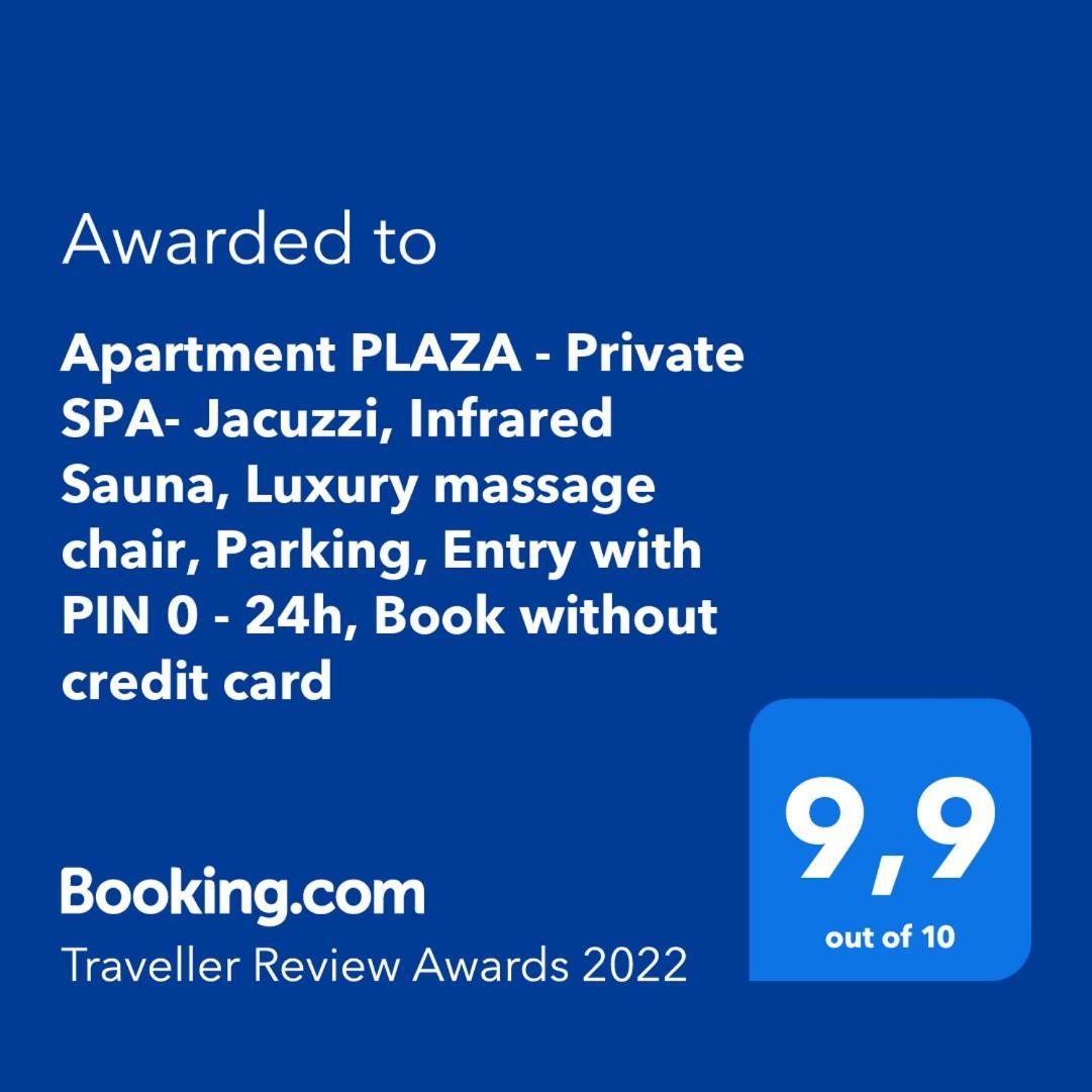 Apartment Plaza ----Wallbox 11Kw 16A ----- Private Spa- Jacuzzi, Infrared Sauna, Luxury Massage Chair, Parking, Entry With Pin 0 - 24H, Free Cancellation 24 Hours Before Check In Славонски-Брод Номер фото